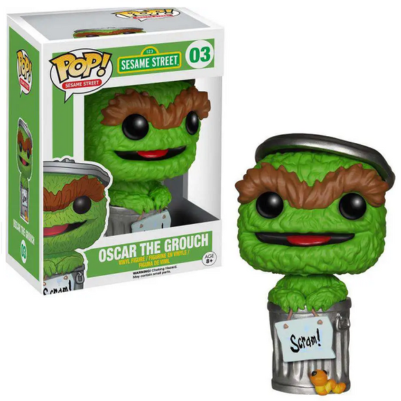 Oscar the Grouch #03 Sesame Street Funko Pop Vinyl Figure