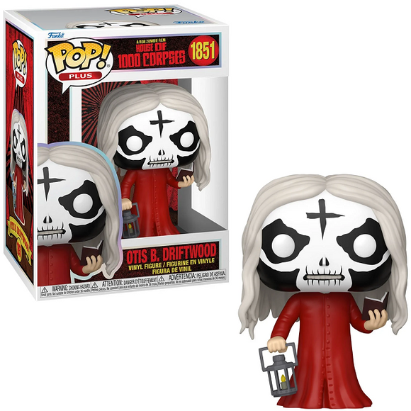 Otis B. Driftwood #1851 - House of 1000 Corpses Funko Pop Plus! in box and out of box glam shot
