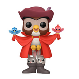 Owl as Prince Funko Pop #1458 displayed out of box