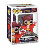 Owl as Prince Funko Pop #1458 displayed inside original window box