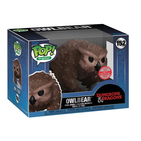 Owlbear #152 - Dungeons & Dragons Funko Pop! [Digital Release LE 1640 Pcs]