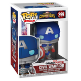 Civil Warrior #299 Funko Pop Marvel Contest of Champions Gamerverse figure in box
