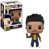 Pablo #396 Funko Pop! shown in box and out of box, front view