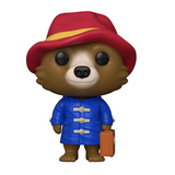 Paddington With Suitcase #1435 Funko Pop! figure shown out of the box, front view