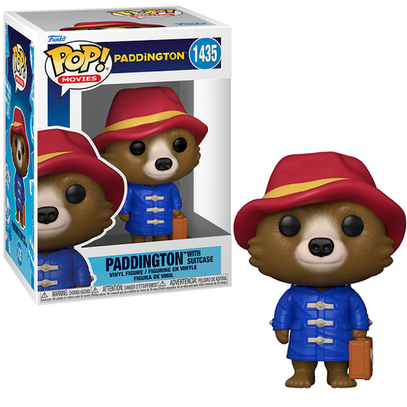 Paddington With Suitcase #1435 - Paddington Funko Pop! Movies