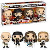 Pantera 4 Pack Funko Pop Rocks Philip Anselmo Vinnie Paul Dimebag Darrell Rex Brown in box and out of box