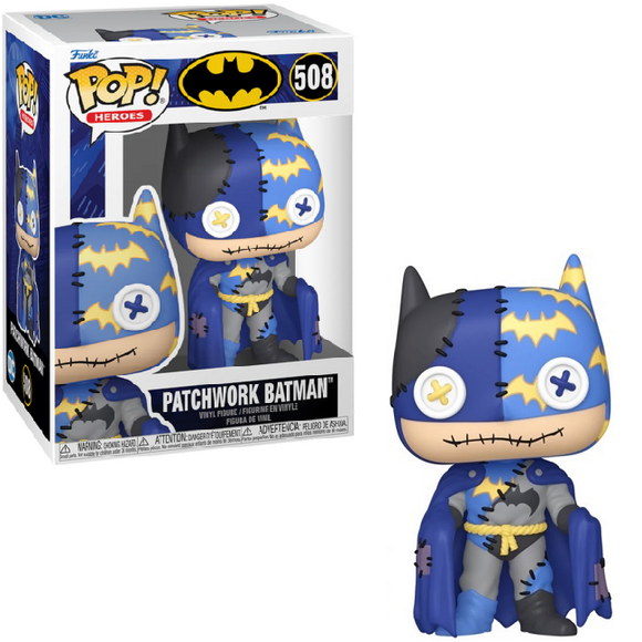 Patchwork Batman #508 DC Funko Pop! in box and out of box