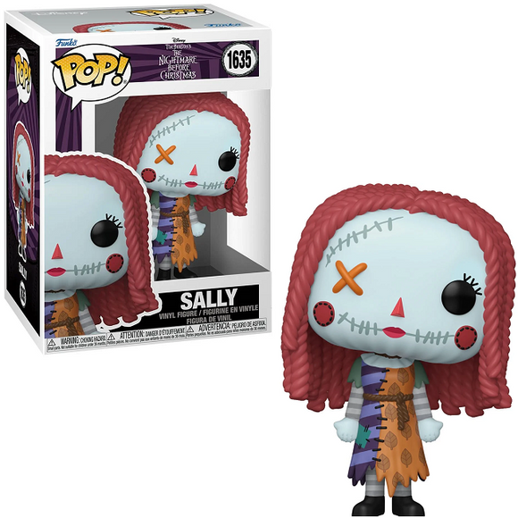 Patchwork Sally #1635 The Nightmare Before Christmas Funko Pop in box and out of box