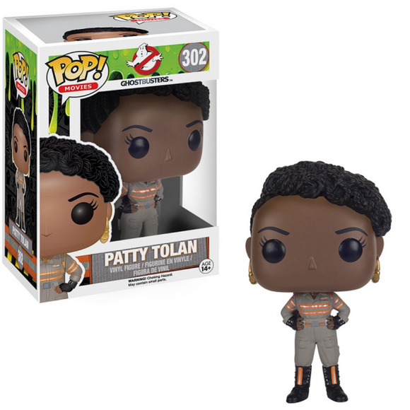 Patty Tolan #302 Ghostbusters Funko Pop in box and out of box