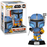 Paz Vizsla #666 Star Wars The Mandalorian Funko Pop! in box and out of box