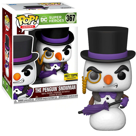 The Penguin Snowman #367 – DC Super Heroes Funko Pop! Heroes [Hot Topic Exclusive]