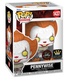 Pennywise Dancing #1437 IT Funko Pop Movies Gitd Chase Specialty Series figure in original box front view