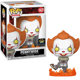 Pennywise Dancing #1437 IT Funko Pop Movies Specialty Series figure in box and out of box
