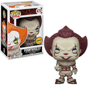 Pennywise [With Boat] #472 - IT Funko Pop! Movies [Sepia Chase]