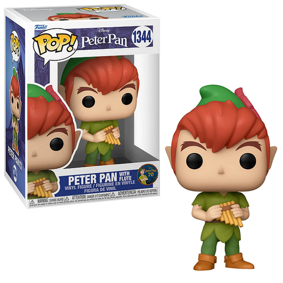 Peter Pan With Flute #1344 - Peter Pan 70th Funko Pop!