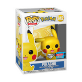 Pikachu #842 Pokemon Funko Pop Games Diamond 2021 Fall Convention Exclusive figure in box