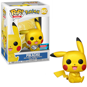 Pikachu #842 - Pokemon Funko Pop! Games [Diamond 2021 Fall Convention Exclusive]