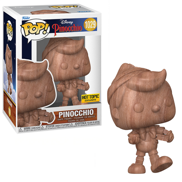Pinocchio #1029 - Disney Funko Pop! [Wooden Hot Topic Exclusive]