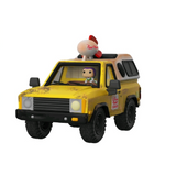 Pizza Planet Truck with Buzz Lightyear #52 Funko Pop shown out of the box, front view