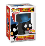 Playboy Penguin #396 2018 SDCC Funko Pop inside retail box