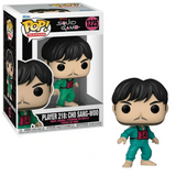 Player 218 Cho Sang-woo #1225 Squid Game Funko Pop in box and out of box