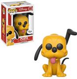Pluto #287 Disney Funko Pop shown in-box and out-of-box, front view