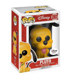 Pluto #287 Disney Funko Pop displayed in box, front view