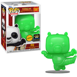Po #1567 Kung Fu Panda Funko Pop! Movies Specialty Series Exclusive Chase shown in box and out of box.
