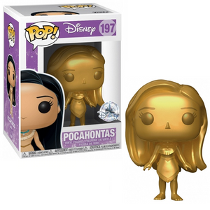 Pocahontas #197 - Disney Funko Pop! [Gold Disney Special Edition]