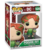 Poison Ivy #528 DC Funko Pop Heroes figure displayed in box, holiday edition