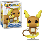 Alolan Raichu #1011 Pokémon Funko Pop in and out of box