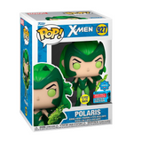 Polaris #927 Funko Pop! X-Men shown in box and out of box, front view