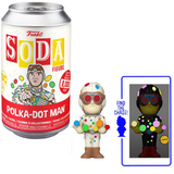 Polka-Dot Man The Suicide Squad Funko Soda figure in can and out of can