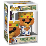 Prince John #1439 Disney Robin Hood Funko Pop displayed in box, front view