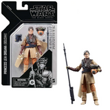 Princess Leia Boushh Black Series Archive figure in box and out of box