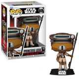 Princess Leia Boushh #606 Star Wars Return of the Jedi 40th Funko Pop in box and out of box