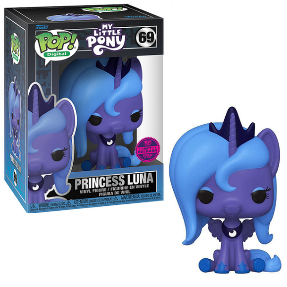 Princess Luna #69 - My Little Pony Funko Pop! Digital [NFT Release Lmtd 1550 pcs]