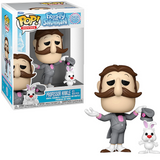 Professor Hinkle #1679 Frosty the Snowman Funko Pop figure shown in and out of box