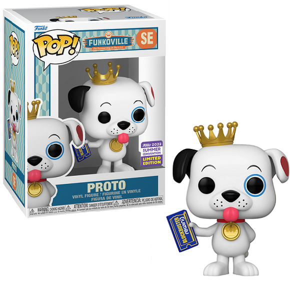 Proto with Blockbuster Card #SE - Funkoville Funko Pop! [2023 Summer Convention Limited Edition]