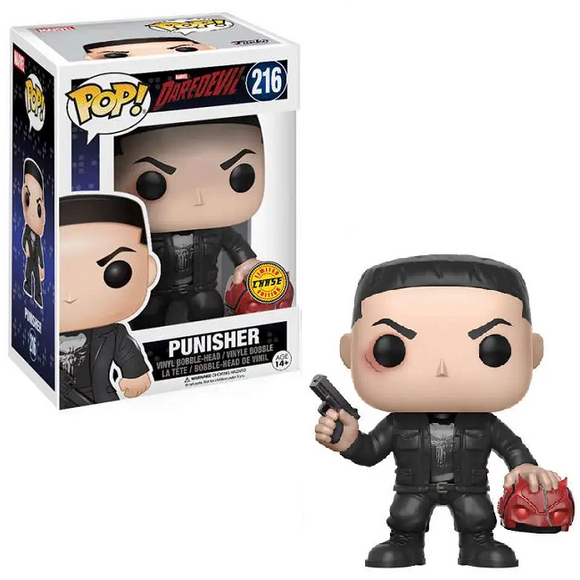 Punisher #216 - Daredevil Netflix Funko POP! [Holding Mask Chase]