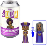 Queen Ramonda Black Panther Wakanda Forever Funko Soda figure in can and out of can