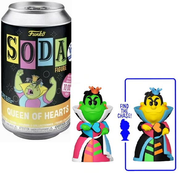 Queen of Hearts – Alice in Wonderland Funko Soda [Black Light Funko Exclusive Chance Of Chase]