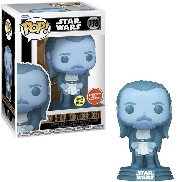 Qui-Gon Jinn Force Ghost #778 Star Wars Funko Pop Vinyl Figure