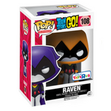 Raven Orange #108 Teen Titans Go Funko Pop! in display box