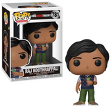 Raj Koothrappali #781 Big Bang Theory Funko Pop! figure in box and out of box