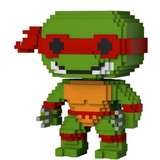 Raphael 8-Bit #06 TMNT Funko Pop pixelated figure out of box