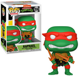Raphael #1556 Teenage Mutant Ninja Turtles Funko Pop! TV figure shown in box and out of box.