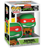 Raphael #1556 Teenage Mutant Ninja Turtles Funko Pop! TV figure inside display box.