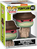 Raphael #1612 Teenage Mutant Ninja Turtles Funko Pop Movies with Coat and Hat in box glam shot