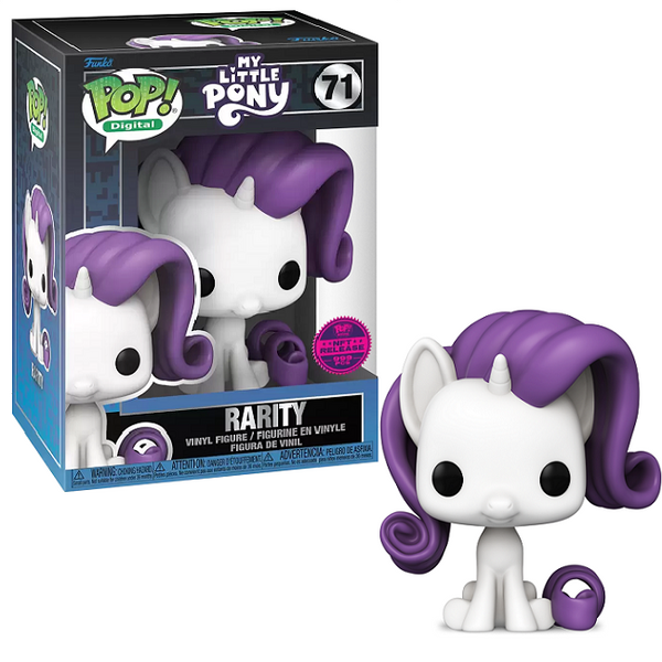 Rarity 71 My Little Pony Funko Pop Digital Digital Release Lmtd 9 A1 Swag